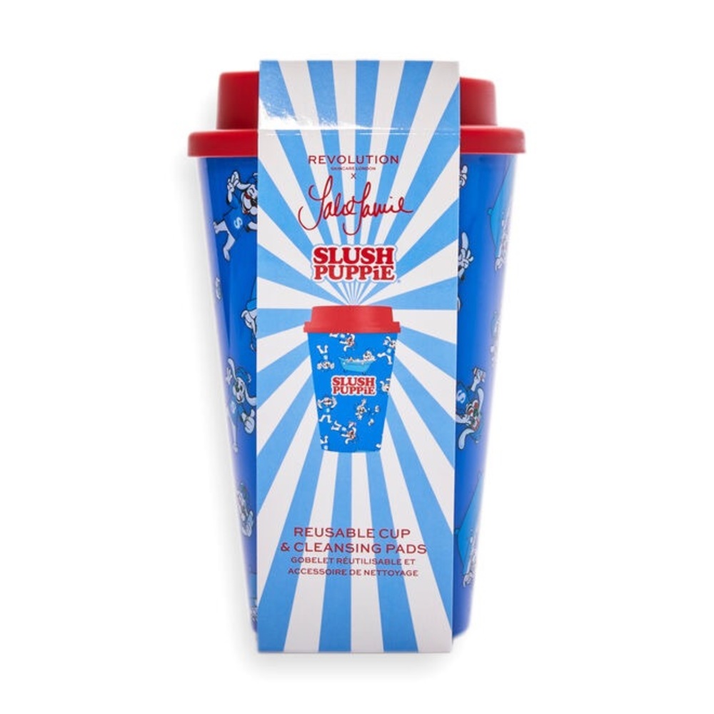 Revolution Makeup x Jake Jamie Slush Puppie Reusable Cup & Cleansing Pads